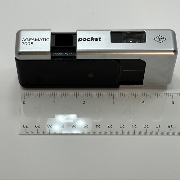 Vintage Agfamatic 2008 Pocket Sensor 110 Film Camera Agfa Made In Germany - Picture 8 of 10
